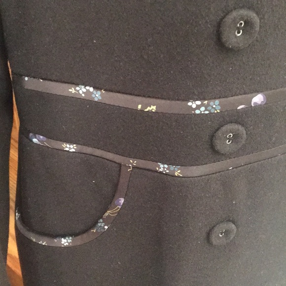 Rebecca Taylor Chocolate Brown Overcoat, Wool - Picture 5 of 13